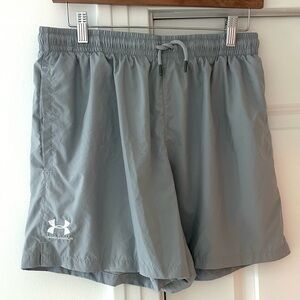 Under Armour Men's Light Gray Athletic Shorts
